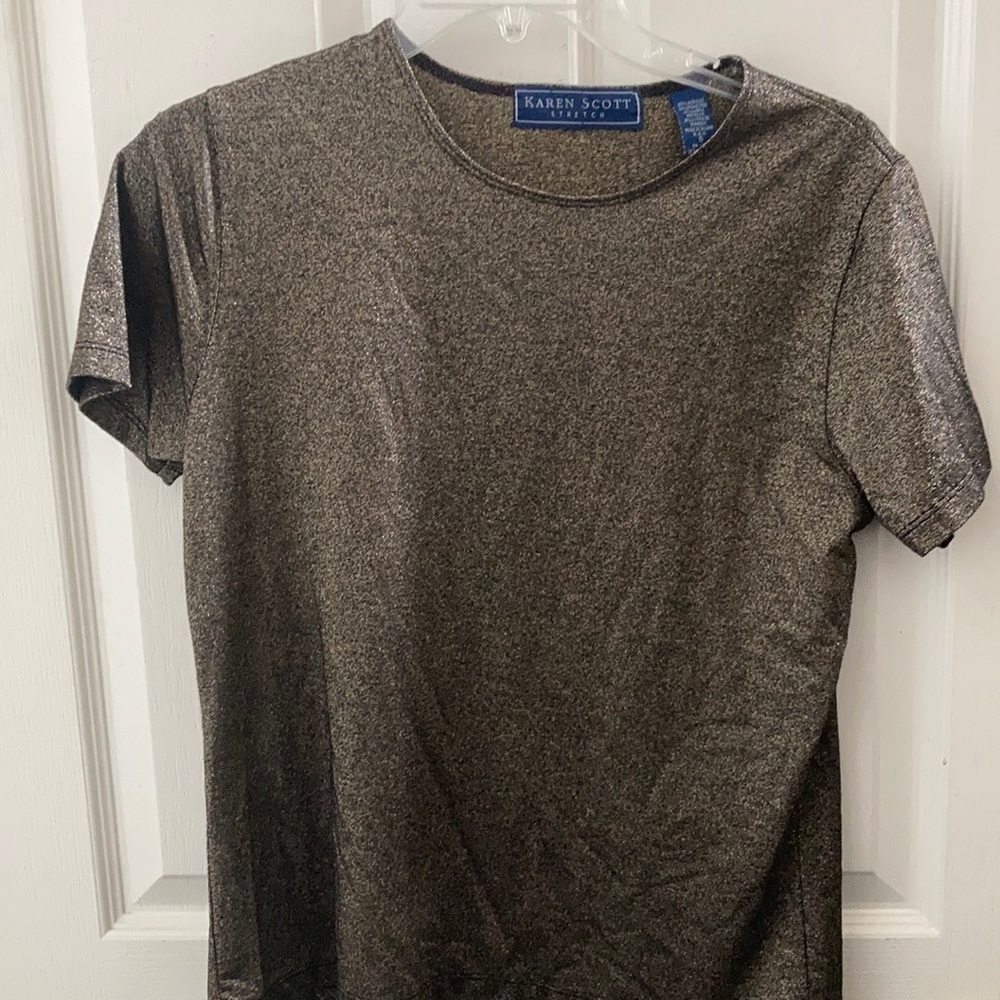 FINAL MARKDOWN Shimmery Karen Scott top small